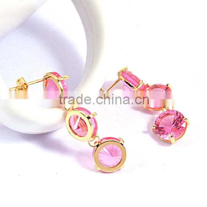 2016 trending products 2 gram gold beautiful designed earrings jewelry fashion earrings