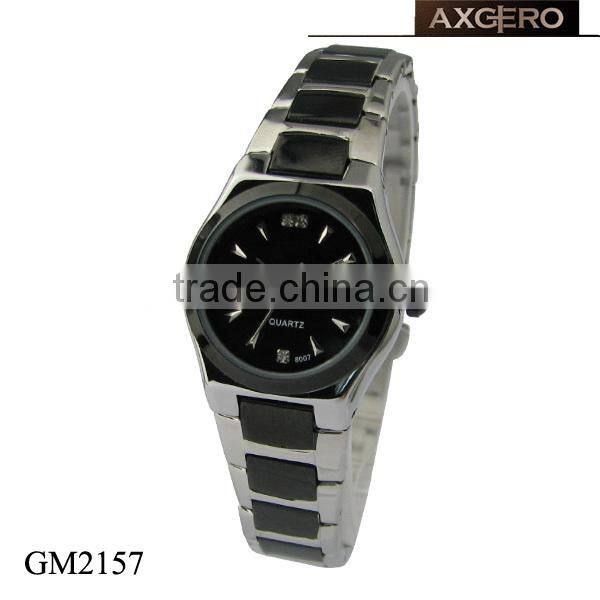 Stainless steel lovers pc21 Japanese movt quatz watch