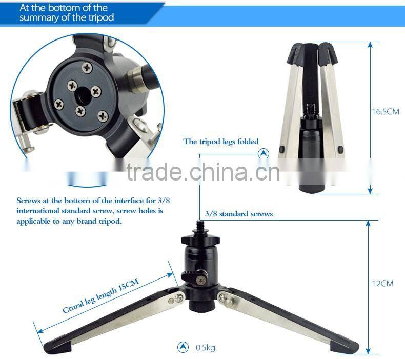 New most stable leg and Professional Telescopic Monopod extendable 5 sections aluminum Fluid video camera monopod