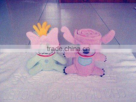 glove of polar fleece fabric/one side anti-pilling/use for scarft and glove