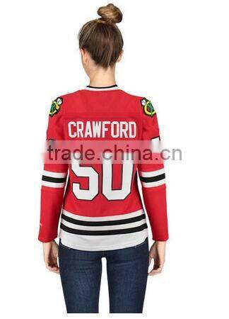 2016 factoey high quality cricket xxxxl ice custom hockey jersey sewing pattern