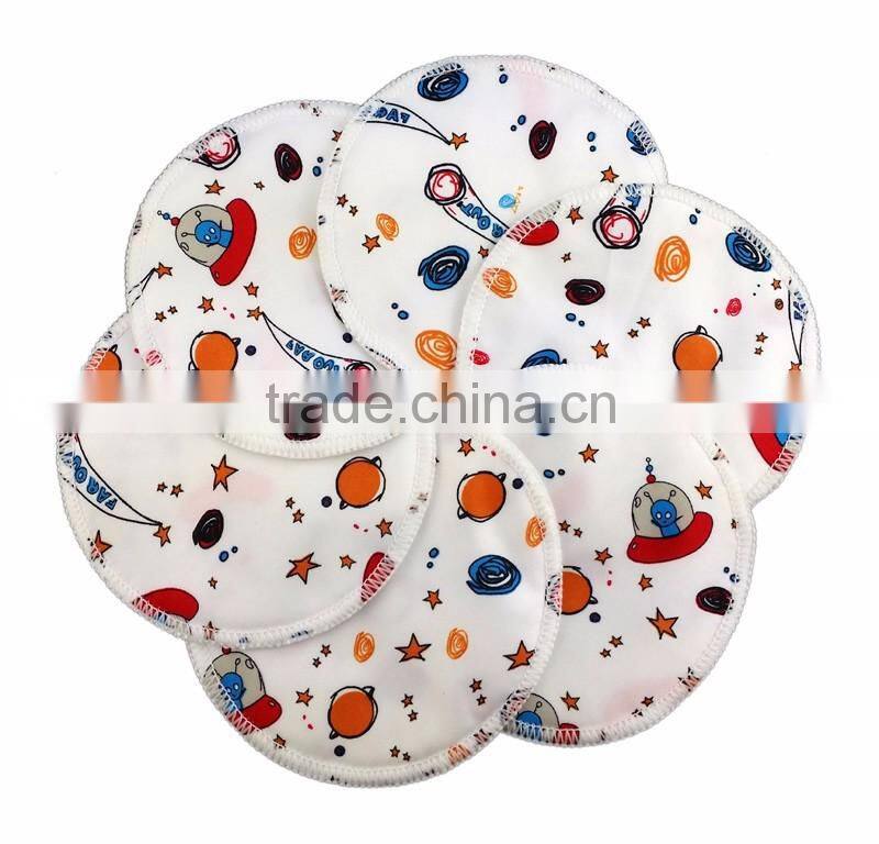 JC Trade New Breathable Soft Washable Bamboo Wholesale Nursing Pads