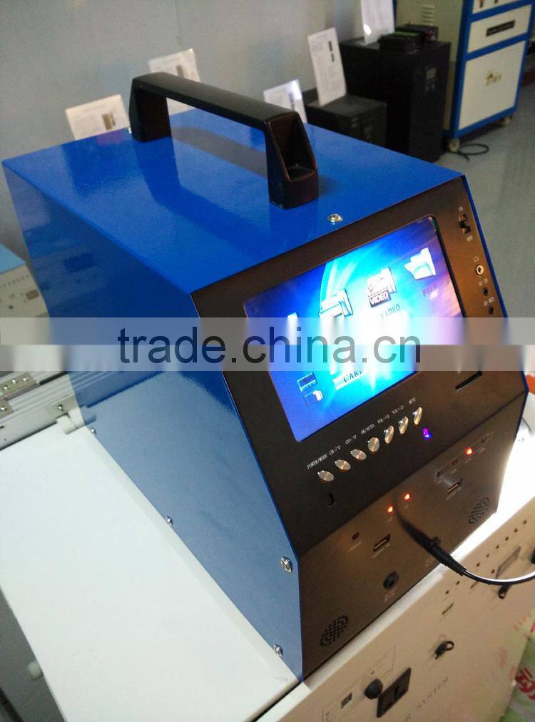 2016 factory 50W Portable solar TV with vedio and radio, solar power system for small homes, solar energy system price