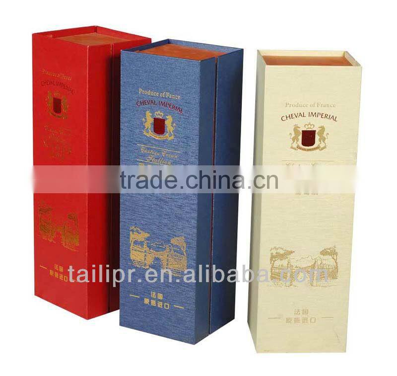 Hot sale Wine case packaging box / Wine packing Box / cardboard wine box *WB20130522-2