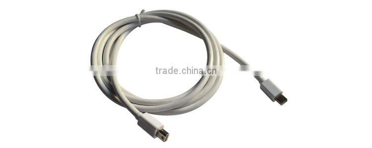 Mini DisplayPort DP to DisplayPort DP 1.2 Cable Male to Male 6ft