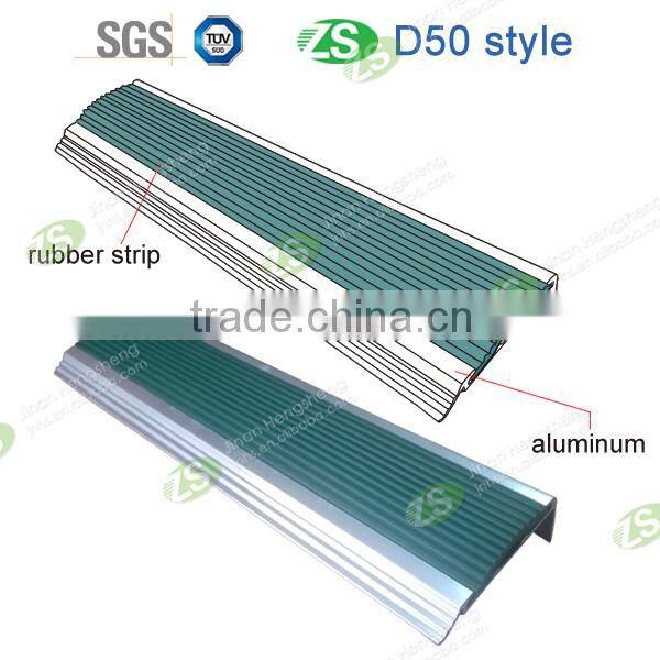 non slip aluminium nosing for stairs