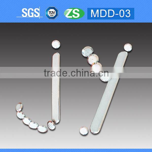 316 / 304 anti slip stainless steel tactile tile indicator strip with diamond surface