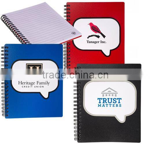 customized notebook with spiral for wholesale