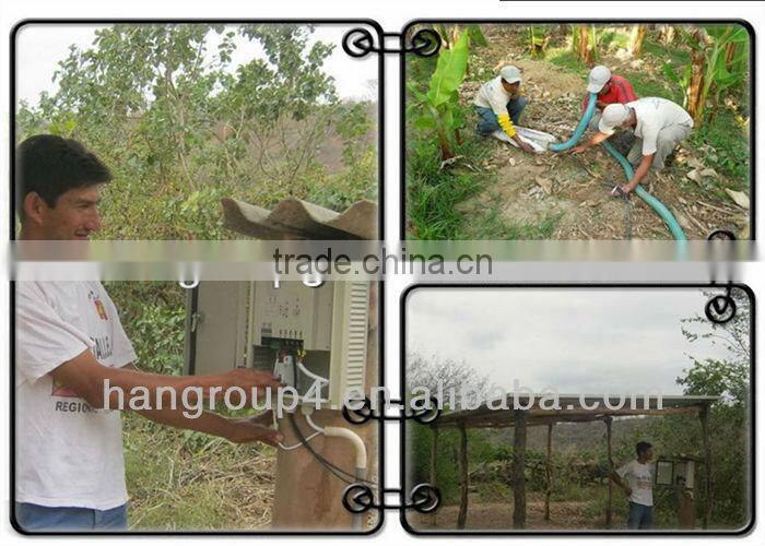 Full stainless steel high flow solar pump