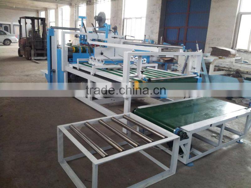 carton box folder gluing machine