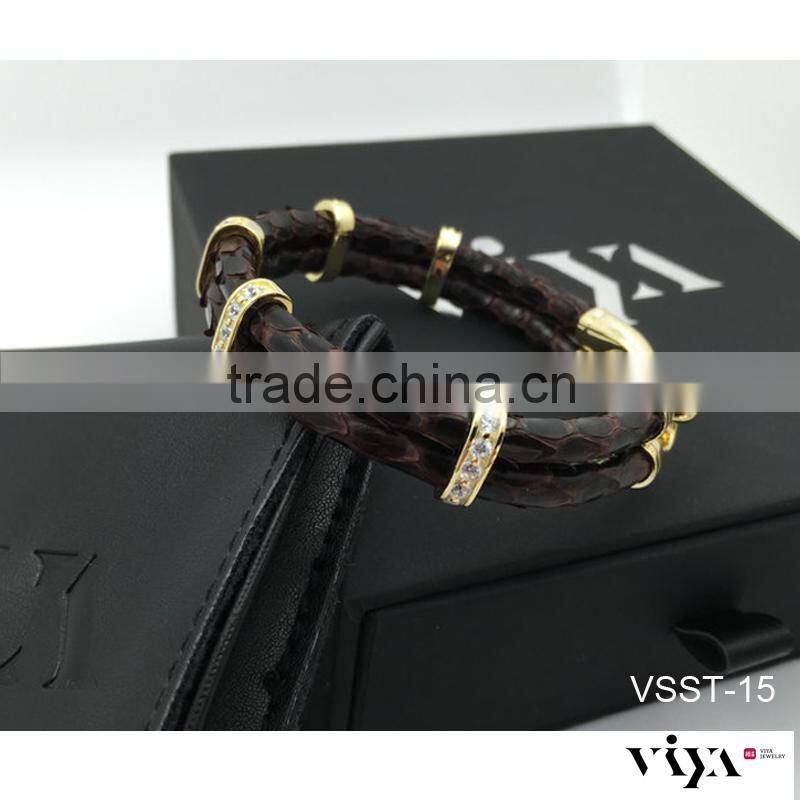 2016 HOT SALE Customized Black Jewelry Box Luxury Gift Box set with PU Pounch bag