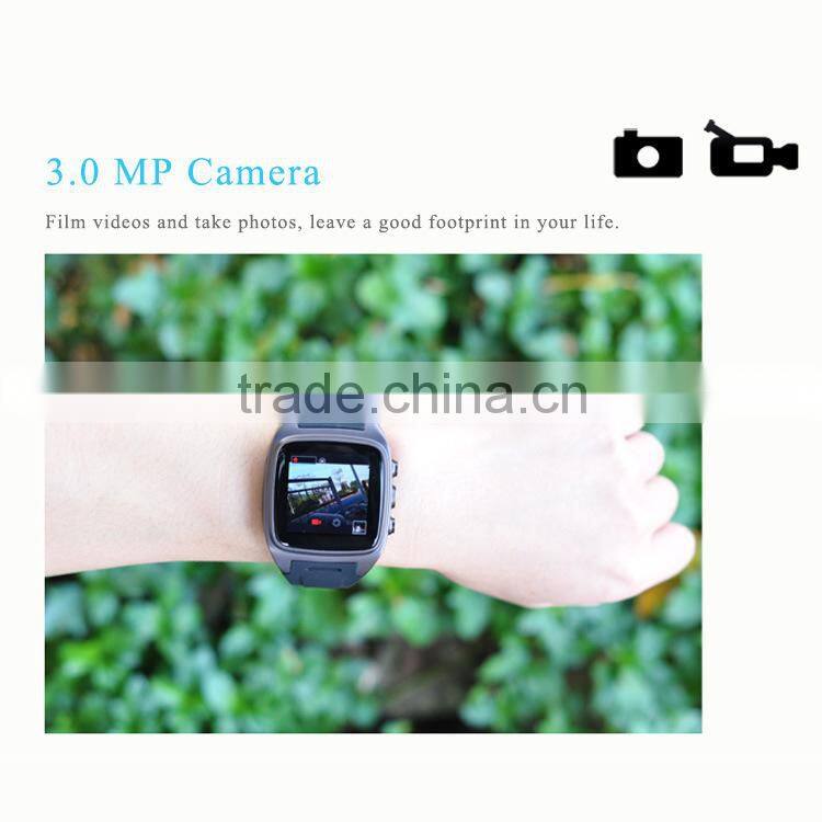 Android gps watch For Android smart phone 2015 waterproof ce rohs bluetooth