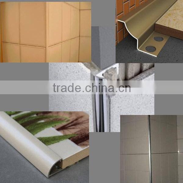 metal tile trim corners, inside corner tile trim, metal tile trim