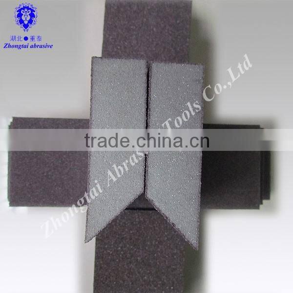 Trapezoidal block sanding spong abrasive ,cleaning sponge