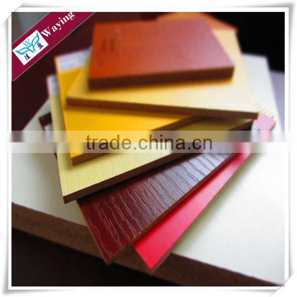 white melamine MDF board for kitchen cabinets design