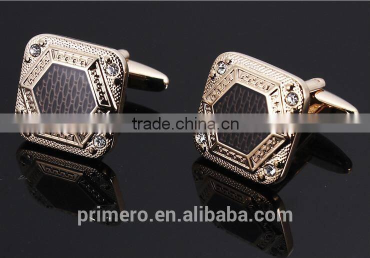 Jewelry shirt cufflink for mens Brand cuff buttons Crystal cuff link High Quality Wedding