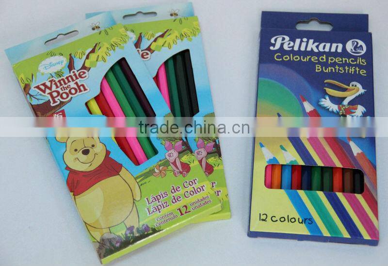 High Quality Wooden Color Pencil, OEM Wood Color Pencil