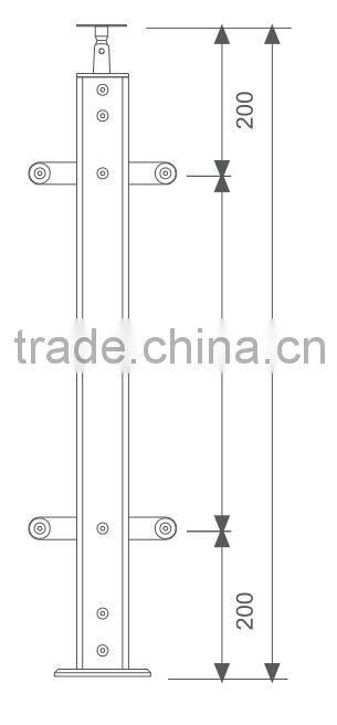 Wholesale pirce modern railings for indoor stairs