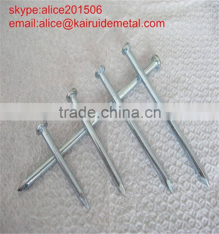 high qulaity low price stainless steelconcrete nail from concrete steell nail factory
