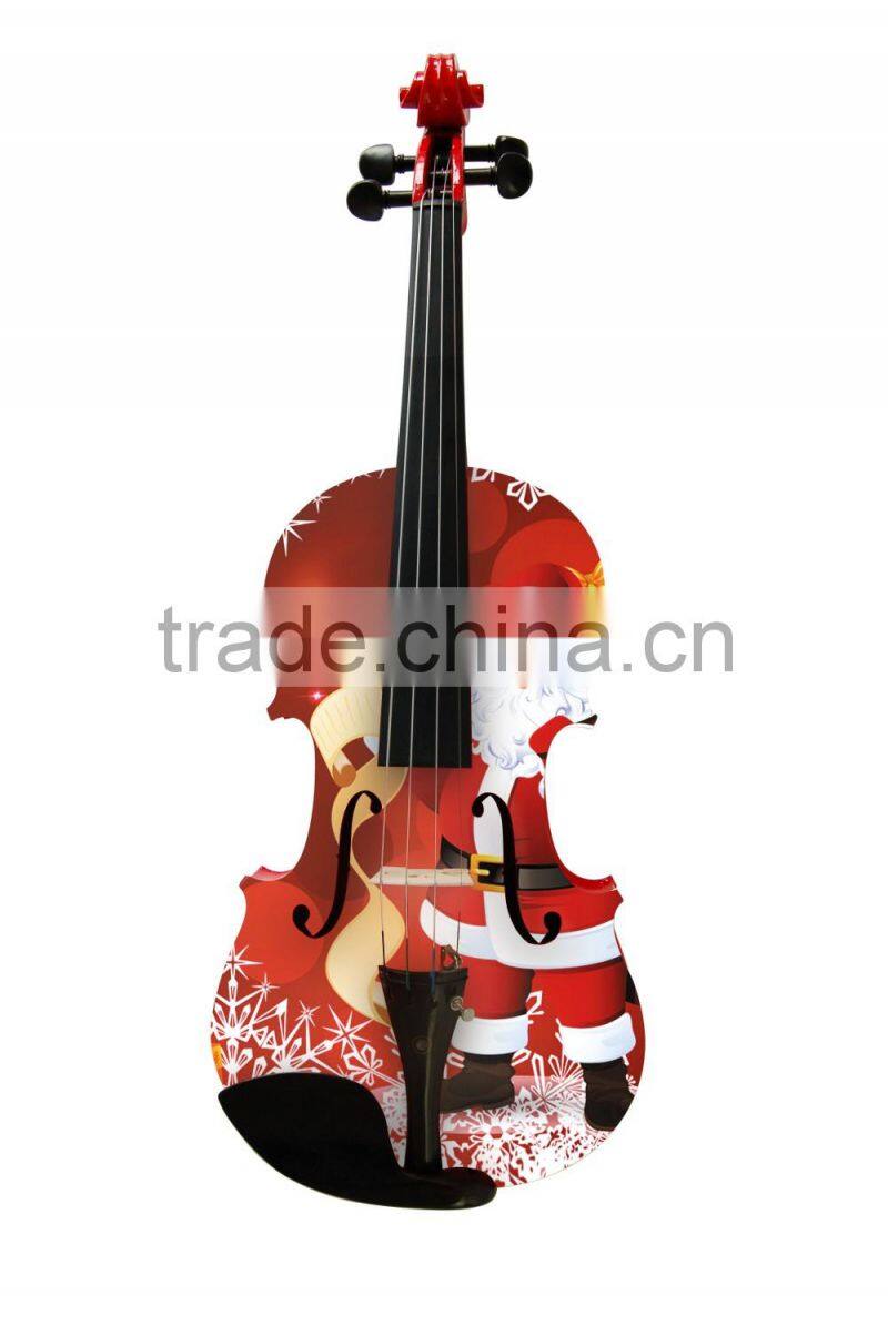 Christmas Theme Art Violin Style Popular Student Gift Violin