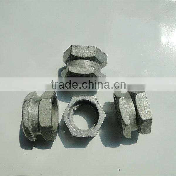 China anti loosen nut lock nut types