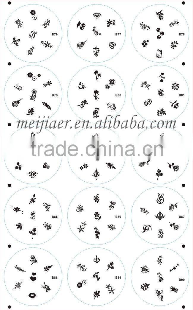 digital nail art palate printer flower printer