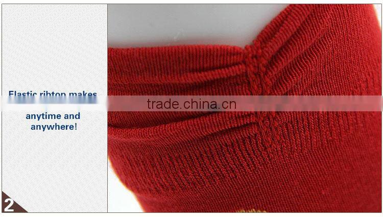 Wholesale Red Custom Women Non Slip Socks