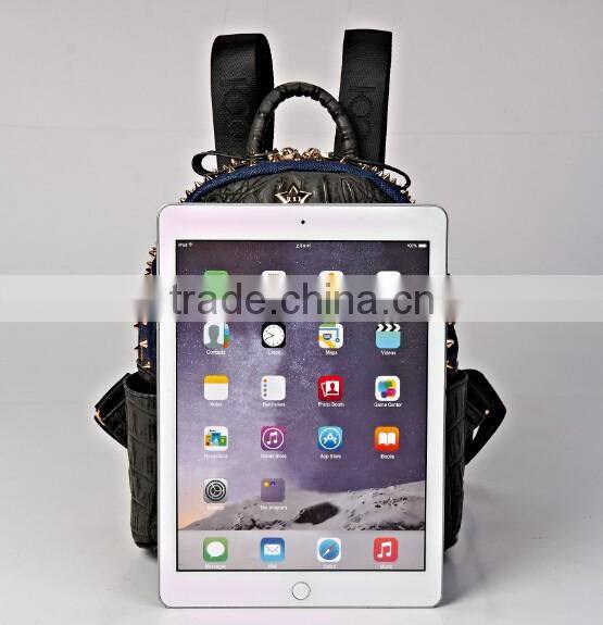 italian girls leather backpack in guangzhou factory china supplier