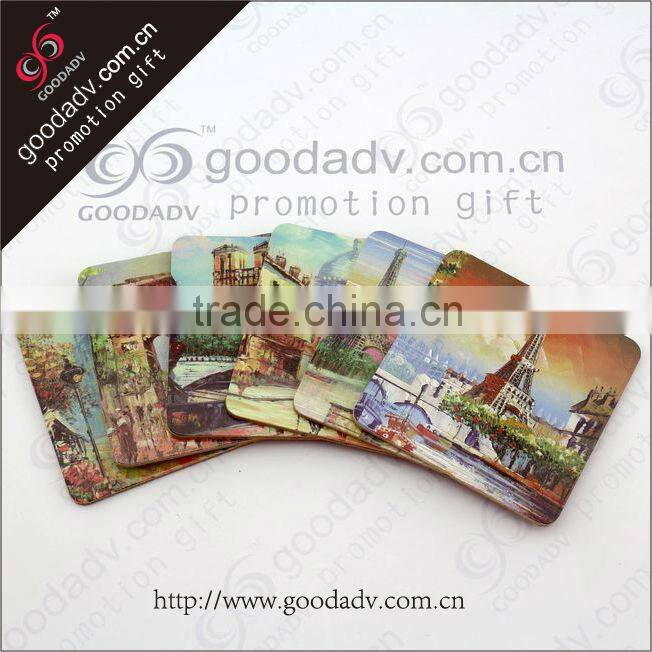 China top ten selling products mdf cork square coaster