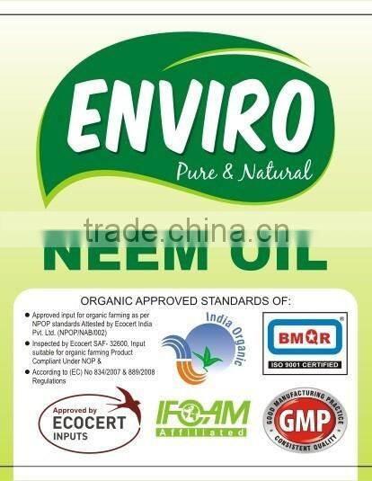 Pesticide Carrier Neem Seed Oil from Natural Enviro Exports