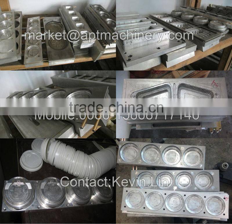 Plastic Spoon Making Machine, HIPS Spoon Molding Machine, PS Spoon Thermoforming Machine