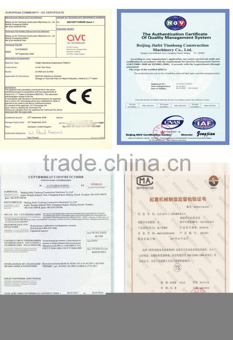 SAJ30 Safety Device For Construction Hoist/Passenger Lifter/Building Hoist