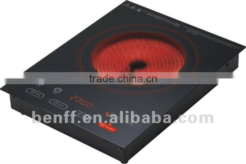 Metal housing 2000 W china manufactures cooking equipment ceramic cookware