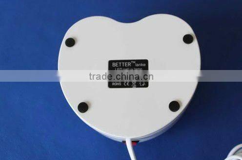 LK-E3W heart shape LED nail uv lamp