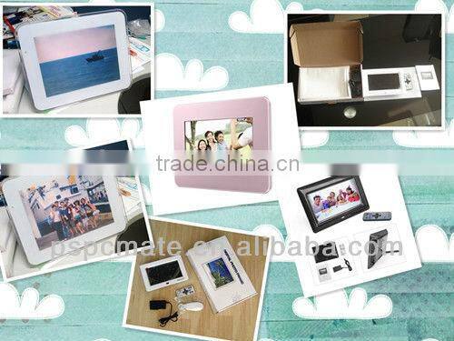 full function,new wood frame 7 inch digital photo frame multifunction,7 inch wood frame DPF