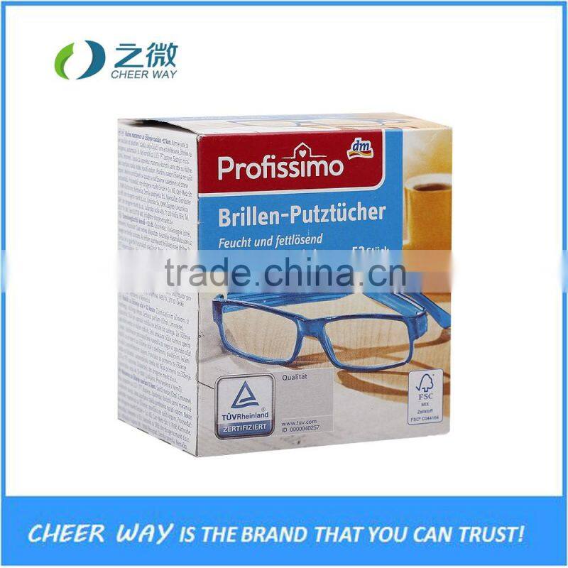 lens wet wipes for glasses laptop cameras cellphone TV screens