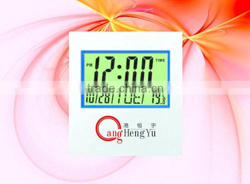 Manufacturer supply big round clock,Calendar wall clock