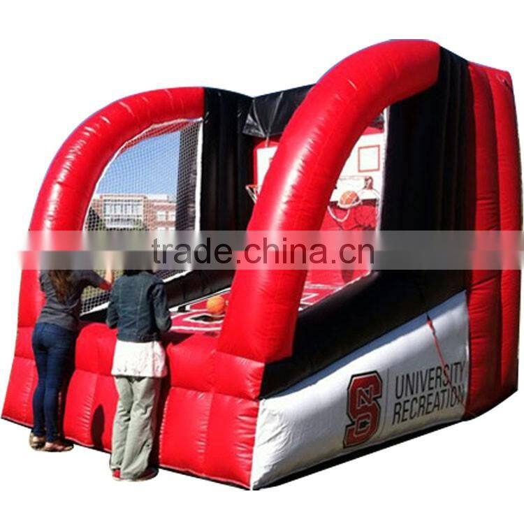 2016 HOT sell inflatable basketball hoop,inflatable basketball game,hot hoops basketball game