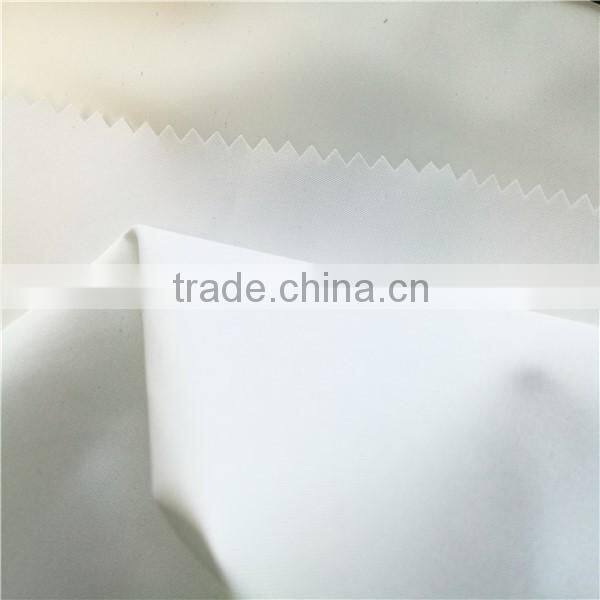 100% polyester pongee with milky coated fabric from suzhou