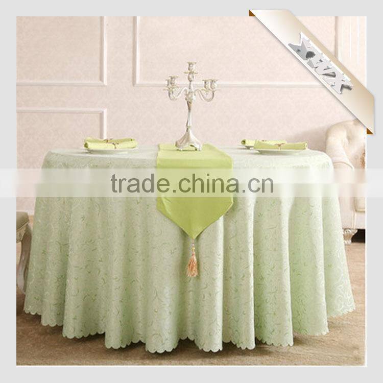 100% Polyester Round Sequin Table Cloth for Restaurant