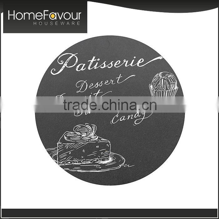 No MOQ! Reliable Factory Homeware Slate Tray Coaster And Placemat