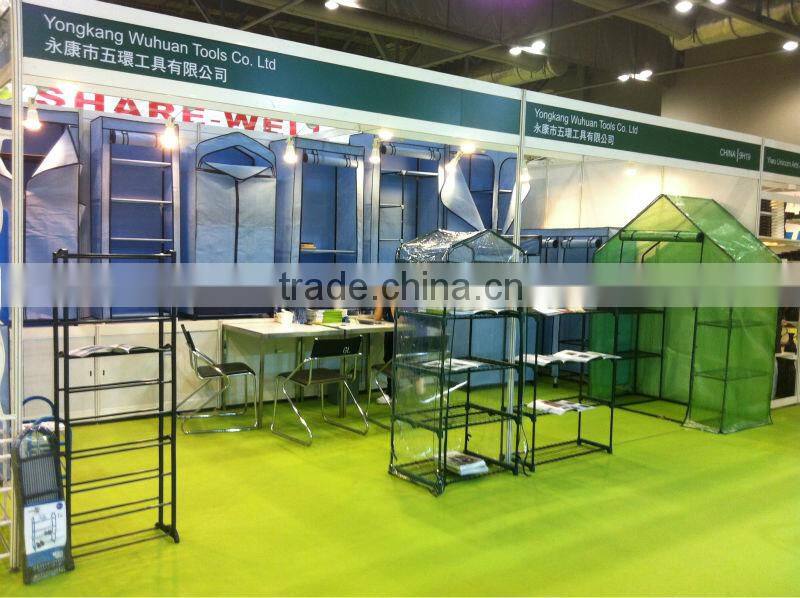 WUHUAN Space Saving Metal Shoe Rack With Non-woven Fabric