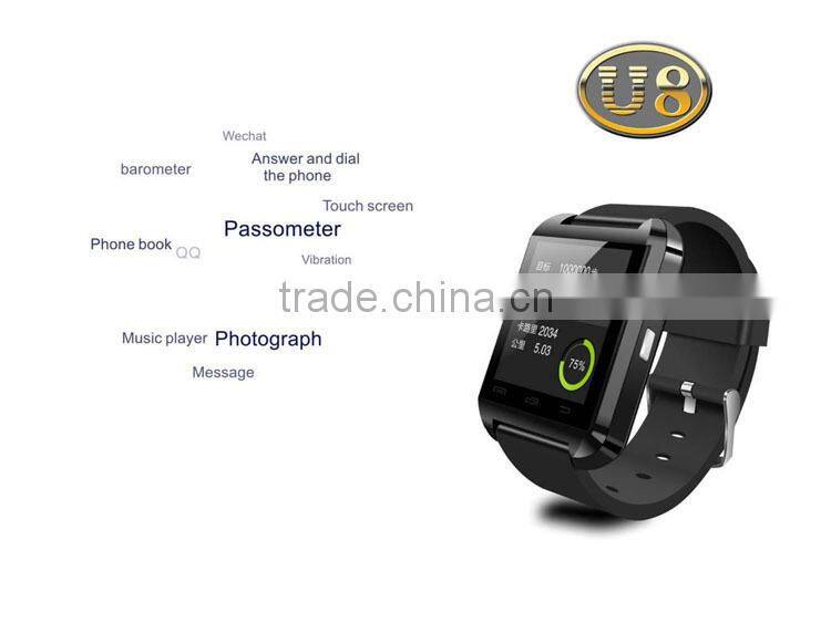 Factory Price Smart Watch Phone U8 Smart Watch for Android smart phone
