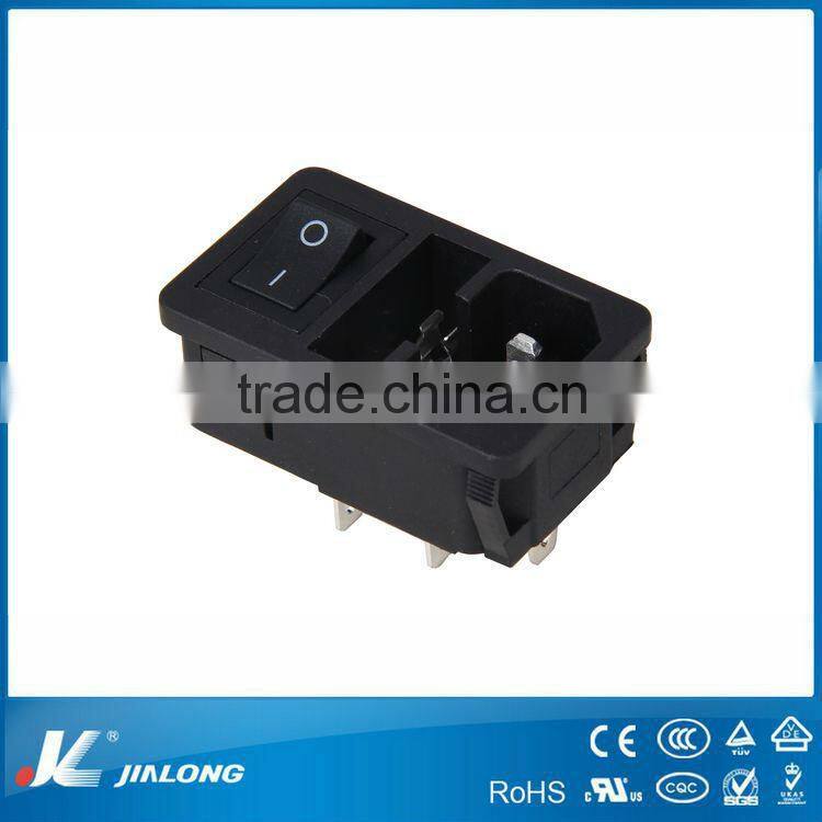 Durable Ac Power Socket With Fuse