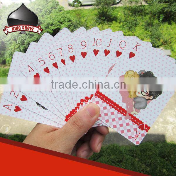 High end custom design playing cards for promotional advertising