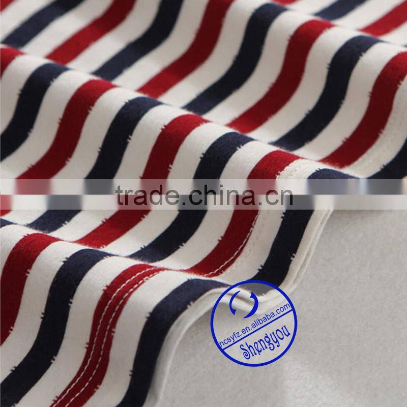 custom fashion design cotton yarn dyed mens t- shirt wholesale china