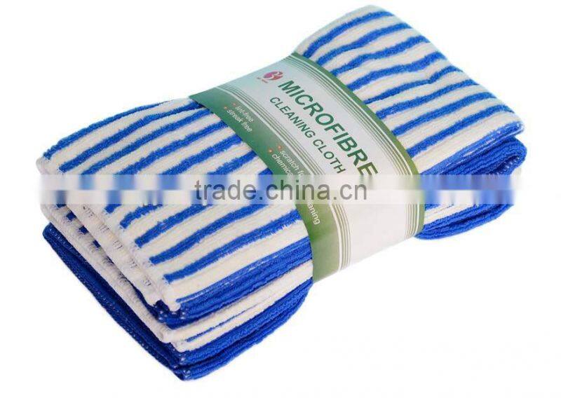 Microfiber strip towels