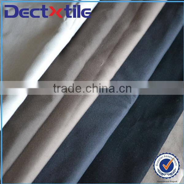 fashion men TC bended cotton pants fabric for cotton pants