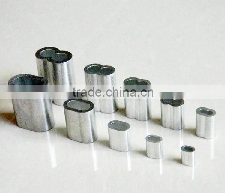 High quality aluminum oval sleeves