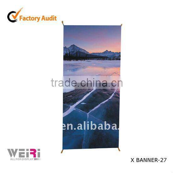 60x160 80x180 X Banner Display Banner Standee Display